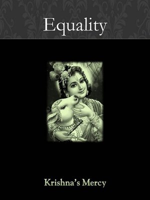 cover image of Equality